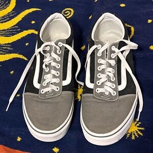 Vans Black and Gray Men's Sneakers